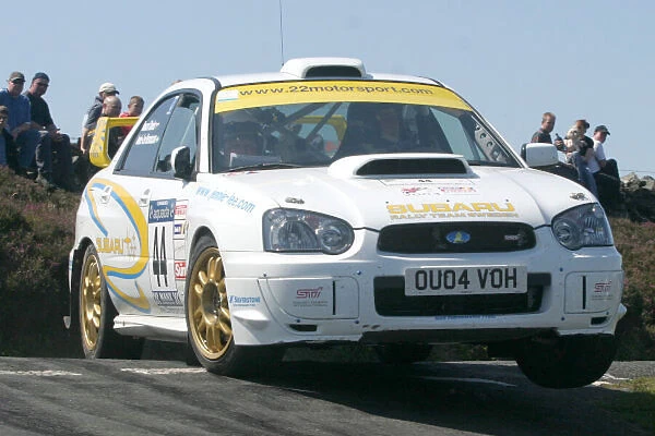 2004 British Rally Championship Jennie Lee Hermansson Manx International Rally 2004