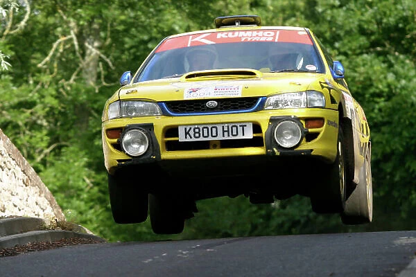 2004 British Rally Championship Kate Heath Jim Clark Rally 2004 World Copyright Ebrey / LAT Photographic