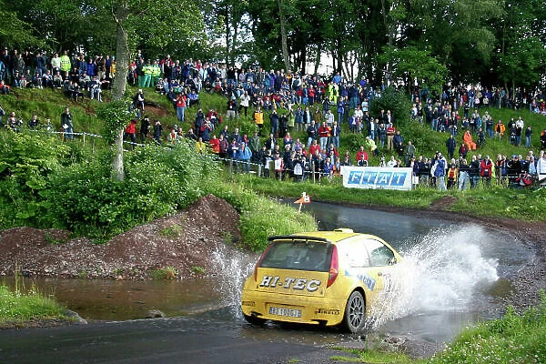 2004 British Rally Championship Leon Pesticcio Jim Clark Rally 2004 World Copyright Ebrey / LAT Photographic