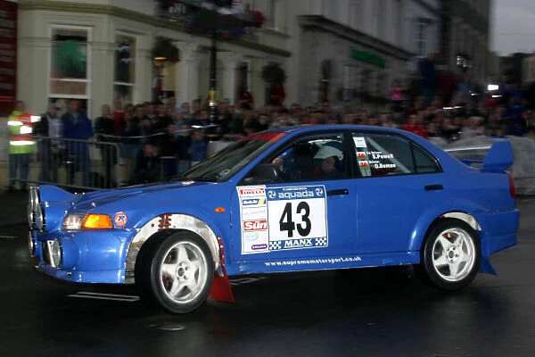 2004 British Rally Championship Owain Beman Manx International Rally 2004