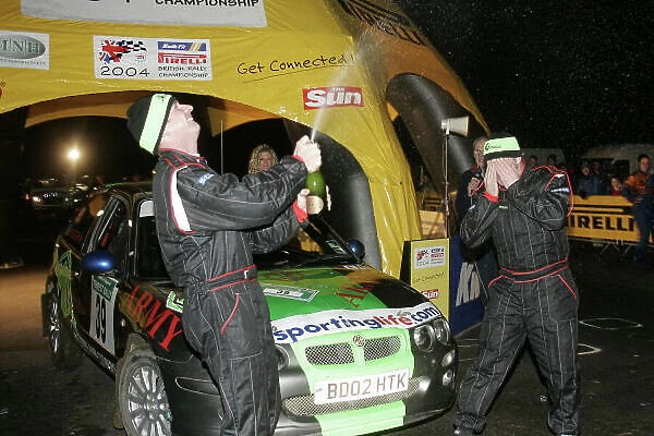2004 British Rally Championship Webster Tempest Rally 5-6th November 2004 World Copyright: Ebrey / LAT Photographic