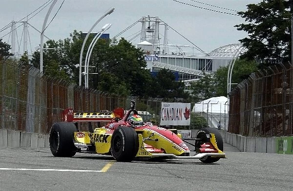 2004 Champ Car World Series: Justin Wilson at the Molson Indy Toronto. Toronto, Ont. Can. July 9, 2004