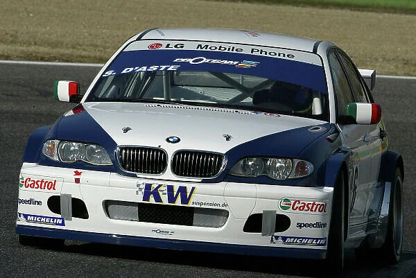 2004 European Touring Car Testing Imola, Italy. 12th February 2004. Stefano D'Aste (Proteam Motorsports BMW 320i), action. World Copyright: Photo4 / LAT Photographic ref: Digital Image Only