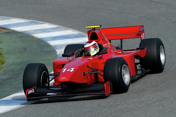 2004 F3000 Testing. Enrico Toccacelo, BCN Motorsport. Jerez, Spain. 17-18th February 2004. Wolrd Copyright: Spinney / LAT Photographic. Ref.: Digital Image Only