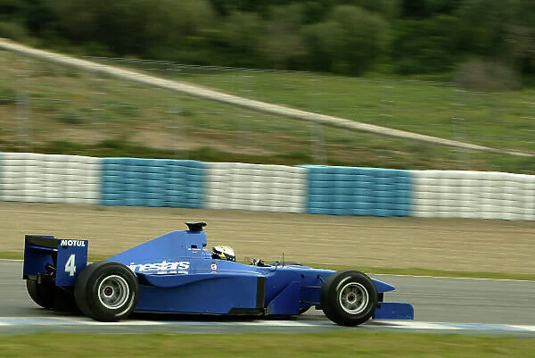 2004 F3000 Testing. Mattias Lauda, Coloni Motorsport. Jerez, Spain. 17-18th February 2004. Wolrd Copyright: Spinney / LAT Photographic. Ref.: Digital Image Only