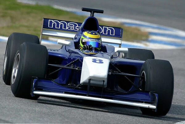 2004 F3000 Testing. Tony Schmidt, Ma-Con. Jerez, Spain. 17-18th February 2004. Wolrd Copyright: Spinney  /  LAT Photographic. Ref. : Digital Image Only
