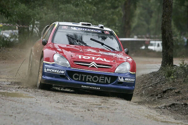 2004 FIA World Rally Champs. Round Sixteen, Rally Australia. 11th - 14th November 2004. Sebastien Loeb, Citroen, action. World Copyright: McKlein / LAT