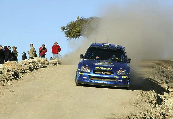 2004 FIA World Rally Champs. Round three, Corona Rally Mexico. 11th-14th March 2004. Petter Solberg, Subaru, action. World Copyright: McKlein / LAT