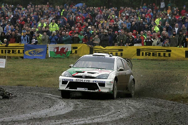 2004 FIA World Rally Champs. Round twelve, Wales Rally GB. 16th- 19th September 2004. Markko Martin, Ford, action. World Copyright: McKlein / LAT