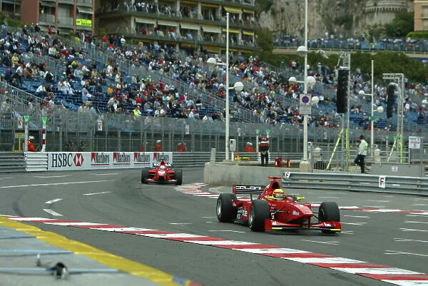 2004 Formula 3000 Championship (F3000) Monaco, Monte Carlo. 22nd May 2004. Action. World Copyright: LAT Photographic ref: Digital Image Only