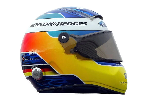 2004 Formula One - Driver Helmets Nick Heidfeld, Jordan Ford EJ14