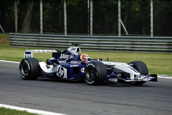 2004 Formula One Testing Monza, Italy. 1st September 2004. Antonio Pizzonia, WilliamsF1 BMW FW26, action. World Copyright: Photo4 / LAT Photographic ref: Digital Image Only