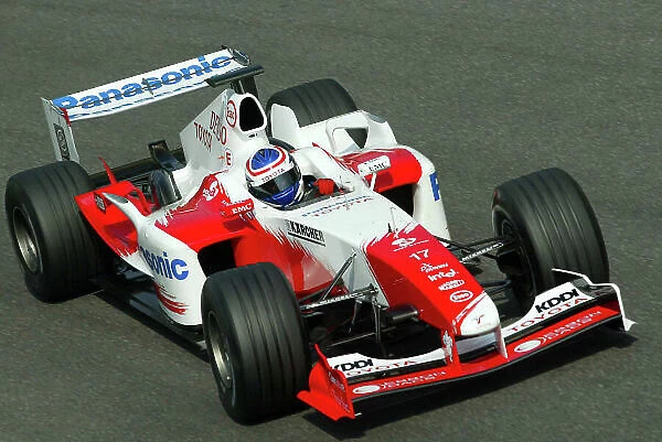 2004 Formula One Testing Monza, Italy. 1st September 2004. Olivier Panis, Toyota TF104, action. World Copyright: Photo4 / LAT Photographic ref: Digital Image Only