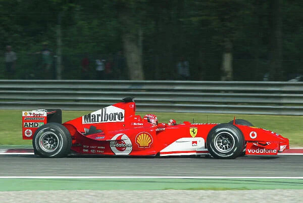 2004 Formula One Testing Monza, Italy. 1st September 2004. Michael Schumacher, Ferrari F2004, action. World Copyright: Photo4 / LAT Photographic ref: Digital Image Only