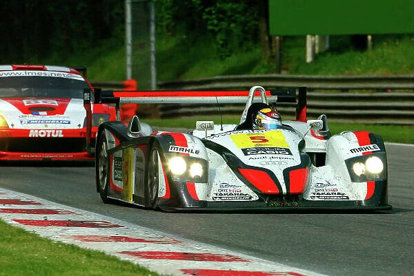 2004 Le Mans Endurance Series, Monza, Italy. 8th May 2004. Third place finisher, Team Goh Audi R8 of Ara, Capello and Kristensen. World Copyright: Brooks / LAT Photographic. Ref: Digital Image only