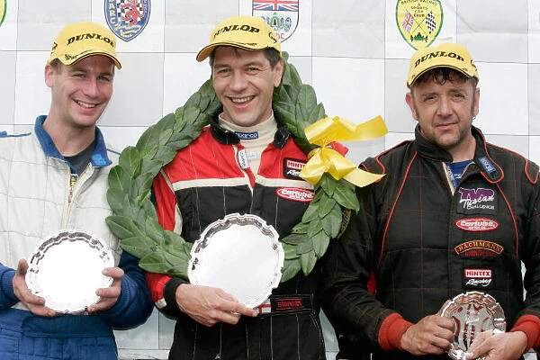 2004 TVR Tuscan Championship Race 1 Podium - Richard Hay winner Castle Combe