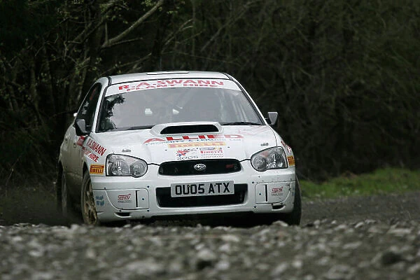 2005 British Rally Championship Rally of Wales. 23rd / 24th April 2005 Rob Swann / Ken Bowman Subaru World Copyright: Ebrey / LAT Photographic