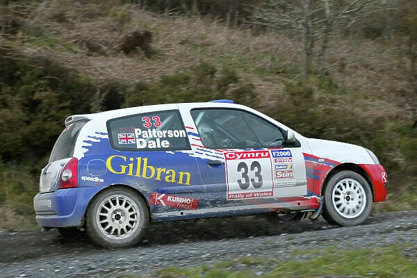2005 British Rally Championship Rally of Wales. 23rd / 24th April 2005 Robbie Dale / Glenn Patterson Renault Clio World Copyright: Ebrey / LAT Photographic