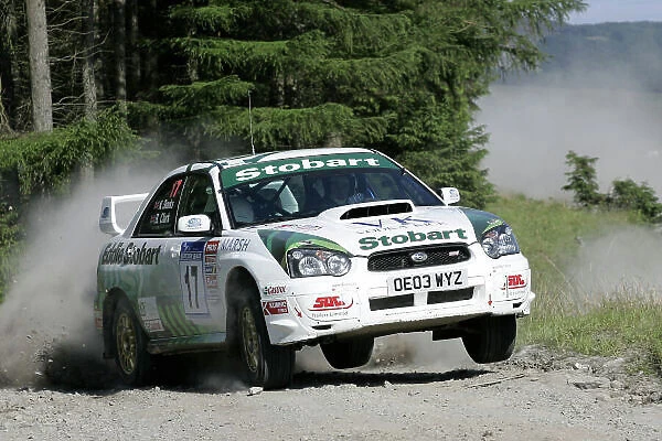 2005 British Rally Championship, Scottish Rally, 10-11th June 2005, Barry Clark World Copyright: Jakob Ebrey / LAT Photographic