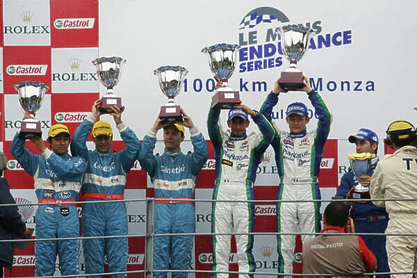 2005 European Le Mans Series, Podium, Monza (I), 10th July 2005, World Copyright: Jakob Ebrey / LAT Photographic