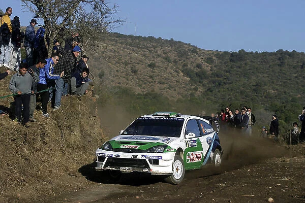 2005 FIA World Rally Champs. Round nine, Rally Argentina. 14th - 17th July 2005. Toni Gardemeister, Ford, action. World Copyright: McKlein / LAT