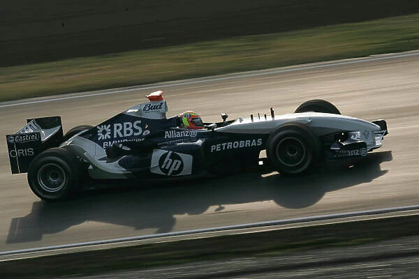 2005 Formula One Testing. Antonio Pizzonia, BMW Williams FW26 Barcelona, Spian. 18th January 2005. World Copyright:Spinney / LAT Photographic. Ref:Digital Image only