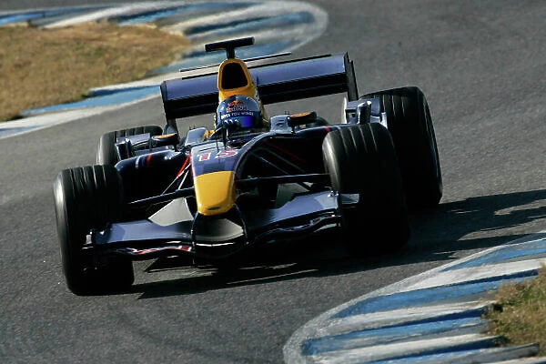 2005 Formula One Testing. Christian Klien, Red Bull Racing RB01 Jerez, Spain. 9th February 2005. World Copyright: Spinney / LAT Photogrphic. Ref: Digital Image Only