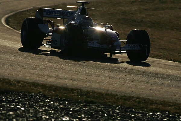 2005 Formula One Testing. Jarno Trulli, Toyota TF105 Jerez, Spain. 9th February 2005. World Copyright: Spinney / LAT Photogrphic. Ref: Digital Image Only