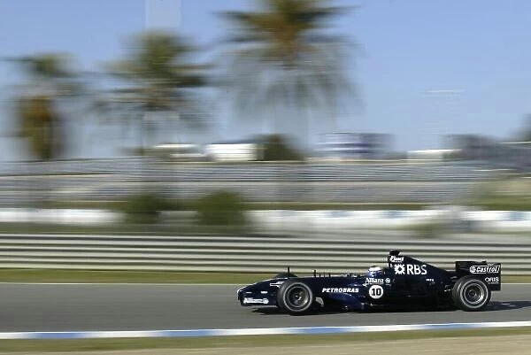 2005 Formula One Testing Jerez, Spain. Day 9 16th December 2005 Nico Rosberg, Williams FW27C Cosworth. Action. World Copyright: Andrew Ferraro  /  LAT Photographic Digital Image Only