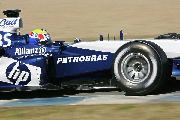2005 Formula One Testing. Mark Webber, BMW Williams FW27. Jerez, Spain. 8th February 2005. World Copyright: Spinney / LAT Photogrphic. Ref: Digital Image Only