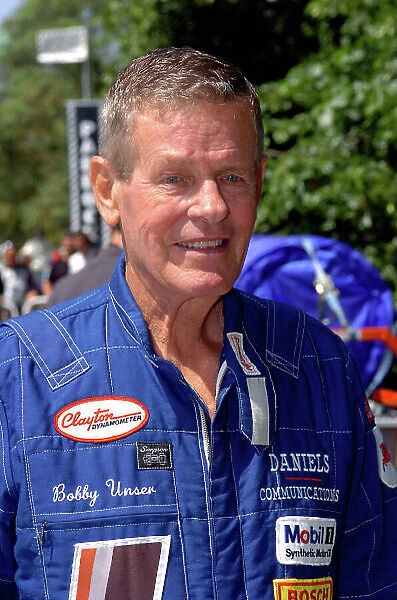 2005 Goodwood Festival of Speed Goodwood Estate, West Sussex. 24th - 26th June. Bobby Unser. Portrait. World Copyright: Jeff Bloxham / LAT Photographic ref: Digital Image Only