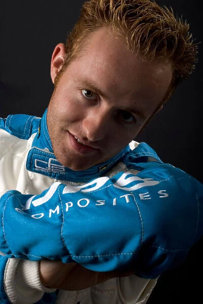 2005 GP2 Drivers Photo Shoot. Olivier Pla (F, DPR). Portrait. 14th June 2005