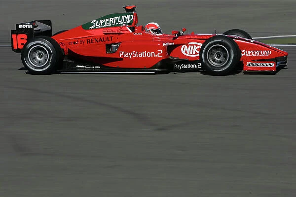 2005 GP2 Series - European Nurburgring, Germany 27th-29th May 2005 Friday Practice Mathias Lauda (A, Coloni Motorsport). Action. Photo: GP2 Series Media Service ref: Digital Image Only