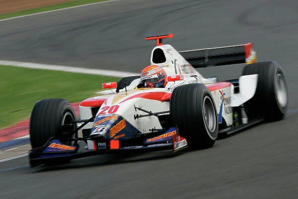 2005 GP2 Series - Great Britain Silverstone, England 8th - 10th July 2005 Friday Qualifying Sergio Hernandez (E, Campos Racing). Action. World Copyright: GP2 Series Media Service ref: Digital Image Only