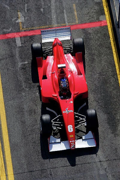 2005 GP2 Series - Imola Autodromo Enzo e Dino Ferrari, Italy. 21st - 24th April. Friday Practice Hiro Yoshimoto (J, BCN Competicion). Action. Photo: GP2 Series Media Service ref: Digital Image Only