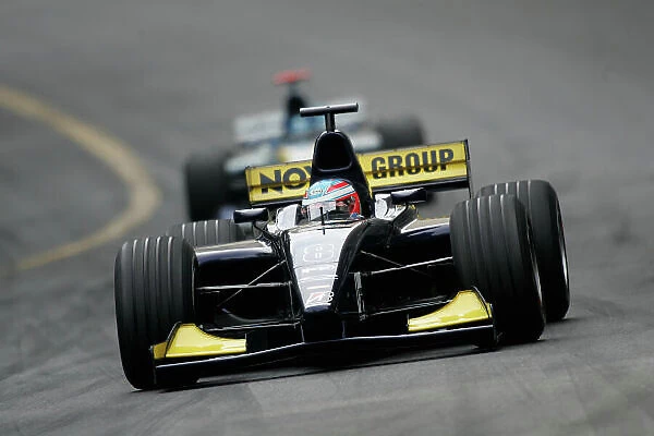 2005 GP2 Series - Monaco Monte-Carlo. 20th & 21st May Saturday - Race Adam Carroll (GB, Super Nova International). Race Action