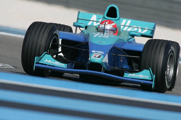 2005 GP2 Series Test. Alexandre Negrao (BRA), Hitech Piquet Sports action Paul Ricard, France. 5th April 2005. Photo: GP2 Series Media Service. Ref: Digital Image Only