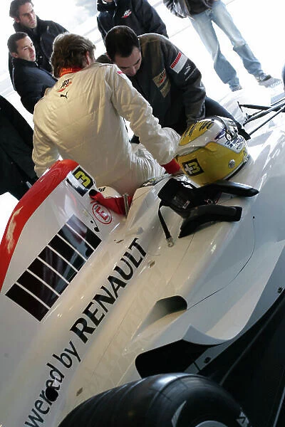 2005 GP2 Series Test. Nico Rosberg (GER), ART Grand Prix Paul Ricard, France. 23-24 February 2005. Photo: GP2 Series Media Service. Ref: Digital Image Only