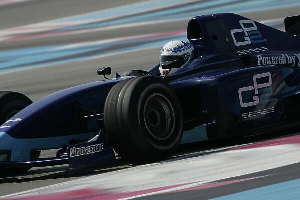 2005 GP2 Series Test. Romain Dumas (FRA), GP2 Series Development Driver action Paul Ricard, France. 5th April 2005. Photo: GP2 Series Media Service. Ref: Digital Image Only