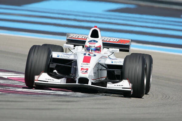 2005 GP2 Series Testing. Alexandre Premat (F, ART Grand Prix). Action. 15th June 2005