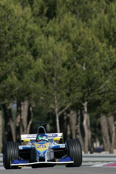 2005 GP2 Series Testing. Ferdinando Monfardini (I, Durango). Action. 15th June 2005
