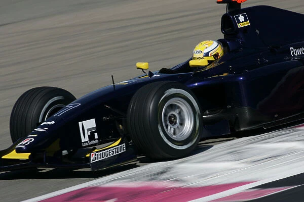 2005 GP2 Series Testing. Giorgio Pantano (I, Super Nova International). Action. 15th June 2005. Paul Ricard, France. World Copyright: GP2 Series. Ref: Digital Image Only