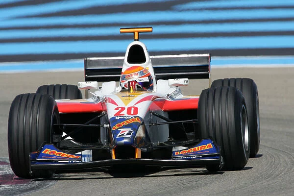 2005 GP2 Series Testing. Juan Cruz Alvarez (RA, Campos Racing). Action. 15th June 2005. Paul Ricard, France. World Copyright: GP2 Series. Ref: Digital Image Only