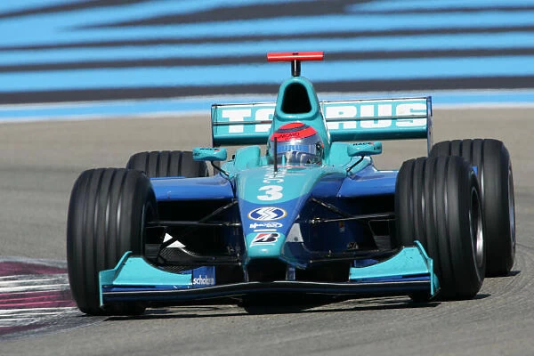 2005 GP2 Series Testing. Nelson Piquet Jr. (BR, Hitech Piquet Racing). Action