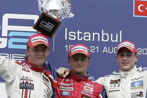 2005 GP2 Series - Turkey Istanbul Park, Istanbul Sunday Race 2 Winner Heikki Kovalainen ( fin, Arden) 2nd Adam Carroll (GB, Super Nova International). 3rd Nico Rosberg (D, ART Grand Prix)
