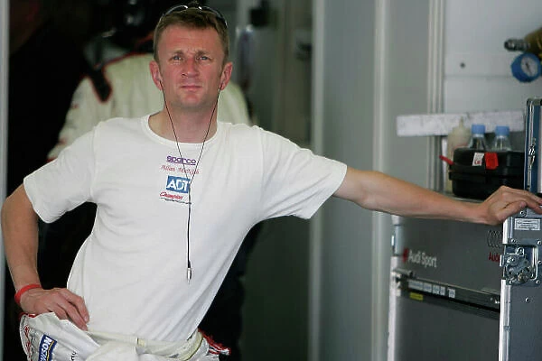 2005 Le Mans 24 Hours Le Mans, France. 17th - 18th June Allan McNish (GB) (no 3 Audi R8, Champion Racing). Portrait. World Copyright: Peter Spinney / LAT Photographic Ref: Digital image only