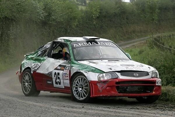 2005 Pirelli British Rally Championship Ulster Rally Richard Gower World Copyright: Lodge / Ebrey / LAT Photographic