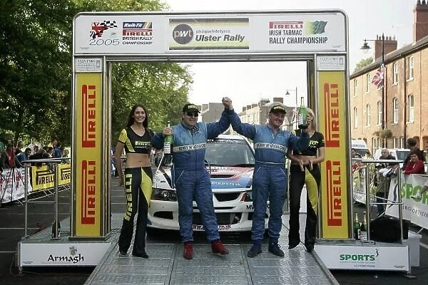 2005 Pirelli British Rally Championship Ulster Rally Seamus Leonard World Copyright: Lodge / Ebrey / LAT Photographic