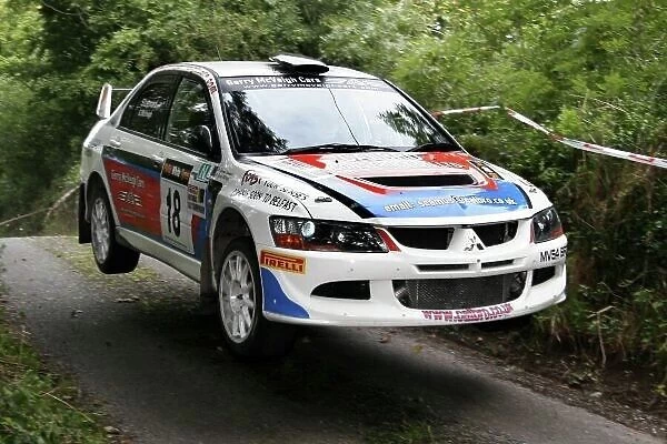 2005 Pirelli British Rally Championship Ulster Rally Seamus Leonard World Copyright: Terry / Ebrey / LAT Photographic