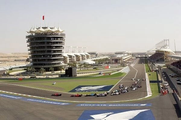 2006 Bahrain Grand Prix - Sunday Race Bahrain International Circuit, Sakhir, Bahrain 9th - 12th March. xxx World Copyright: Michael Cooper / LAT Photographic ref: Digital Image IMG_1004